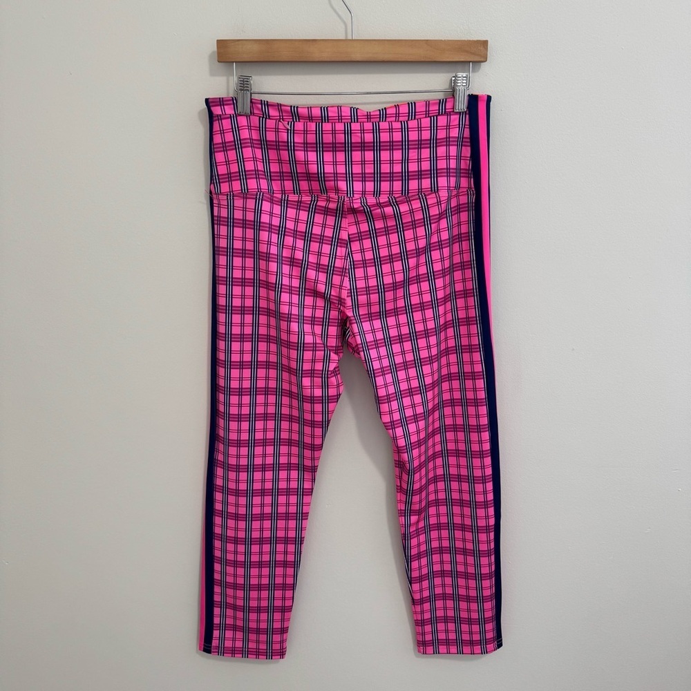 Gretchen Scott Plaid Sunshine Pull On Legging Pants - Picture 5 of 8